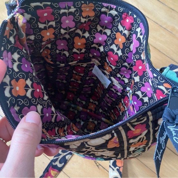 Floral Patterned Women's Bag and Wallet Set - Picture 8 of 8